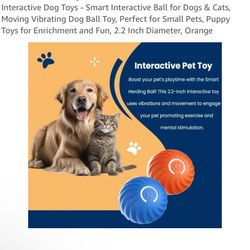 Smart Bouncing Ball For Dogs Cats
