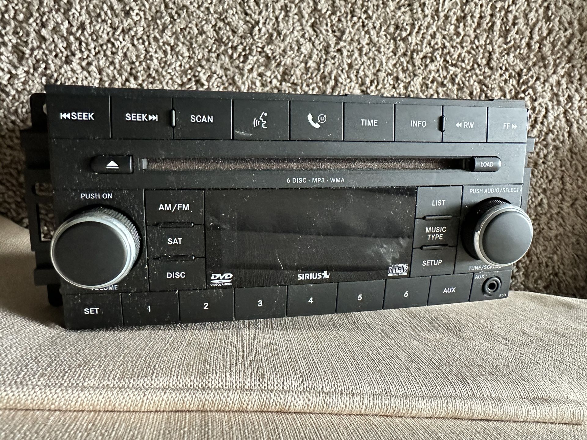 Jeep (Chrysler) Radio - Part # 05064922AF