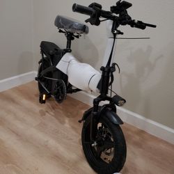 Bike Electric New 27 Range.    You can pay by credit card