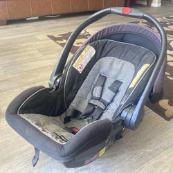 Black car seat