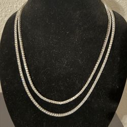 Tennis necklace