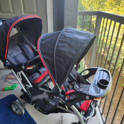 Baby Trend Sit  N Stand Double 2.0 Stroller