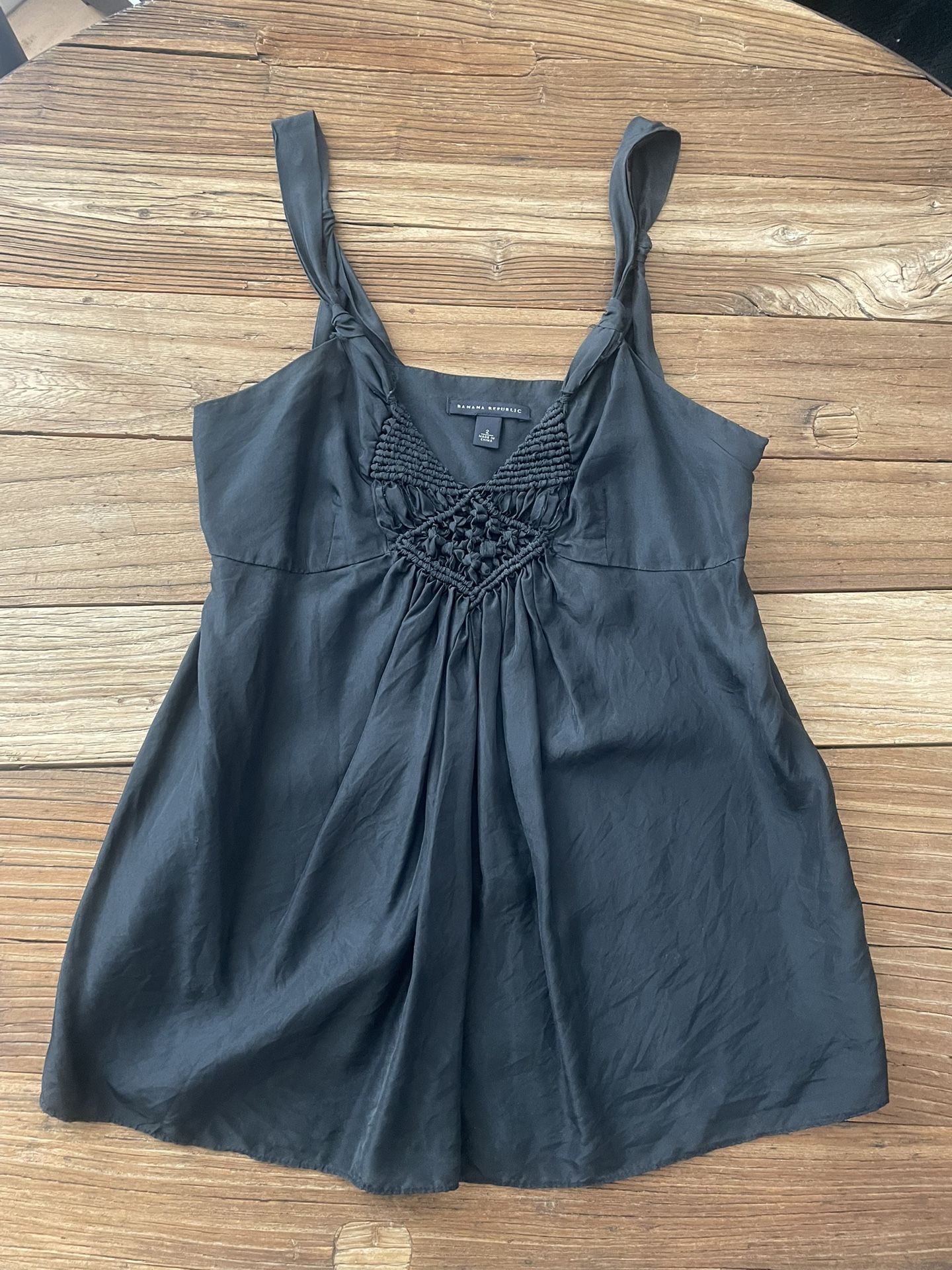 Banana Republic Silk Top Size 2