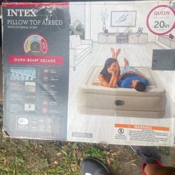 InTex Queen Matt 20 In Pillow top