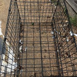 🐾 Bundle Deal – Two Small Dog Cages + Free Pee Pads