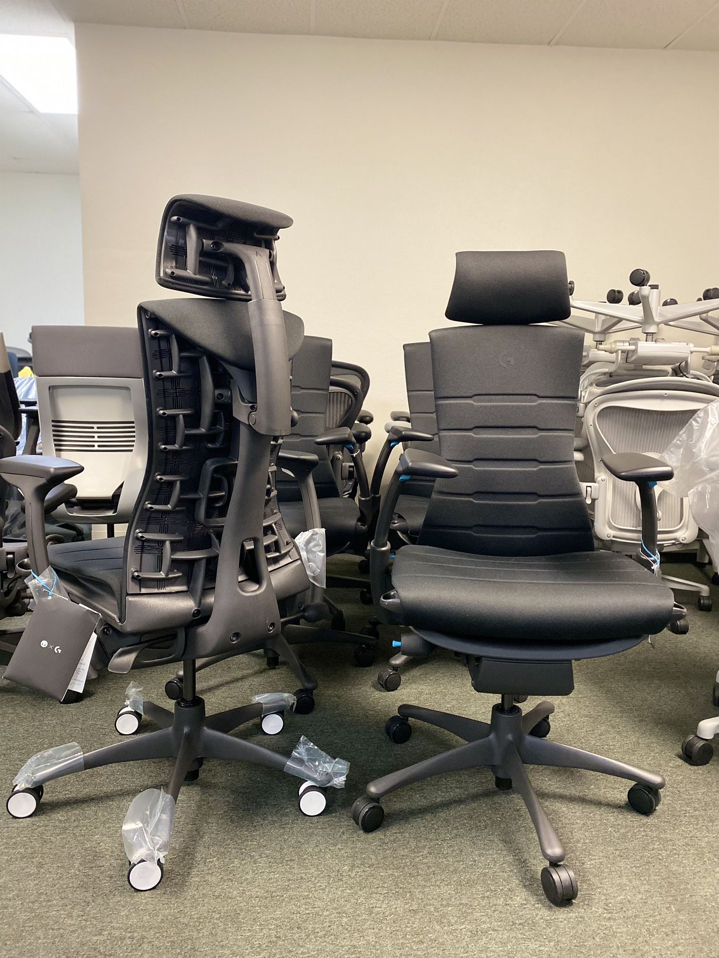 🔥🔥 NEW HERMAN MILLER LOGITECH EMBODY GAMING CHAIRS ✅✅12 YEARS WARRANTY✅✅