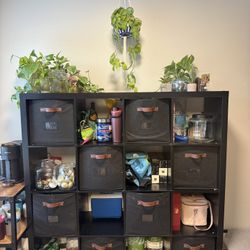 IKEA Black shelves 