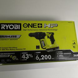 Ryobi Rotary Hammer Battery Included