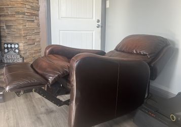 Electric Recliner Sofa Leather 
