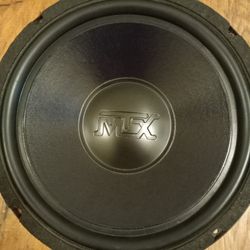 Old School 12" Mtx Audio Black Gold Car Stereo Subwoofer 