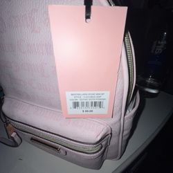 Juicy Couture Mini Backpack Light Pink Color. 