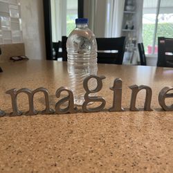Pewter Letters