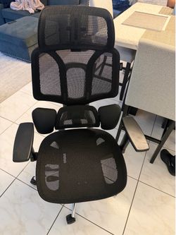 Hbada E3 Air Ergonomic Mesh Office Chair - Adjustable Headrest, Back & Lumbar Support