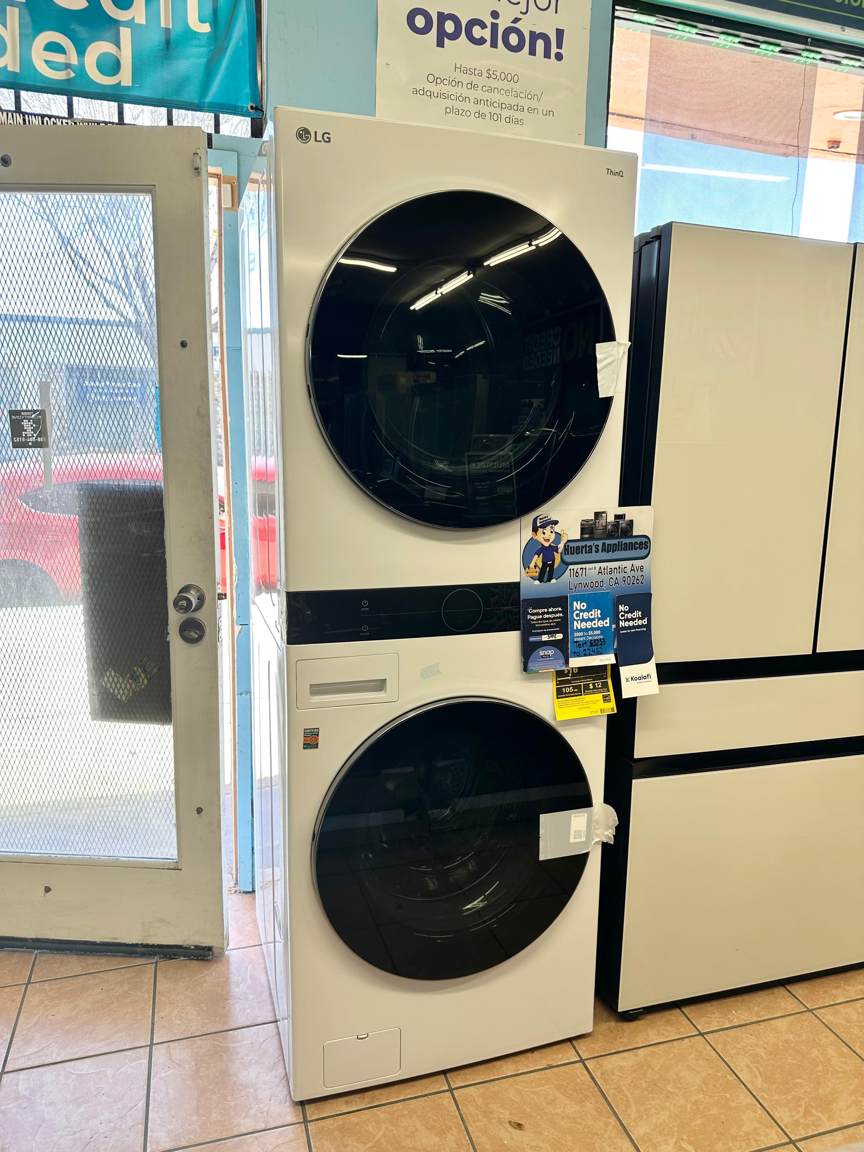 LG Wash Tower Front Load Washer and Dryer