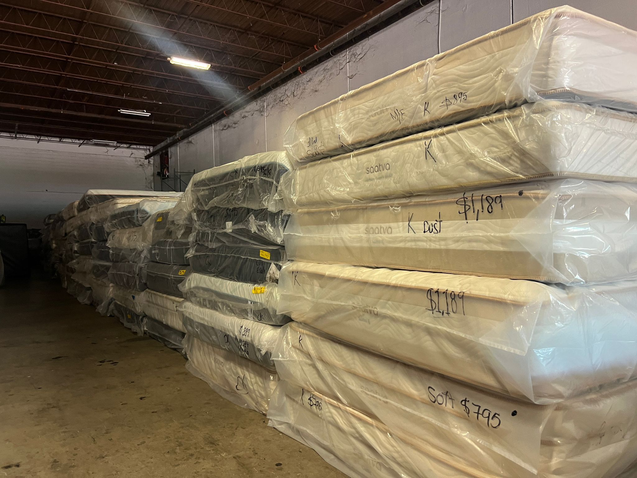 MATTRESSES ✨ SERTA SEALY BEAUTYREST PURPLE SAATVA KING...
