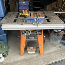 Rigid Contractors, Tablesaw