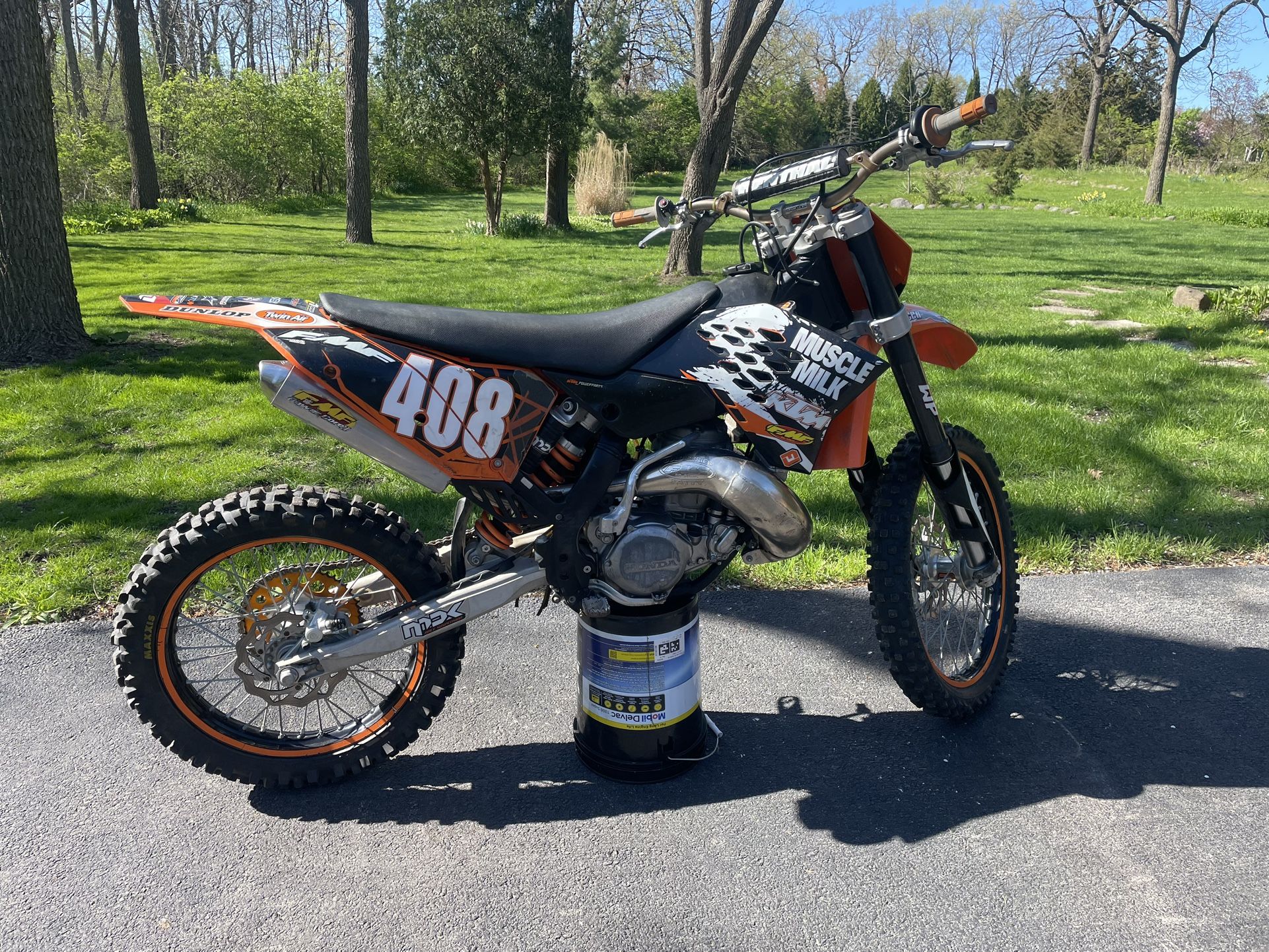 CR 500, 2007 KTM with Honda CR500 Engine
