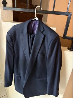 Super 140s wool blue two price suit