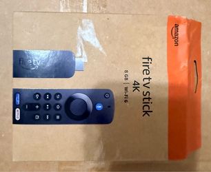 AMAZON FIRE TV STICK 4K | 8GB | WI-FI 6 |  NEW IN BOX SEALED