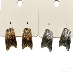 Winged Ripple Earrings