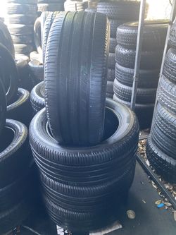 SET MICHELIN 255/50/19 GOOD USED $250 INCLUDING PROFESSIONAL INSTALLATION AND TAX