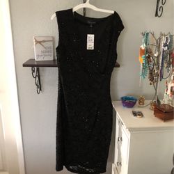 Black Cocktail Dress Size 6