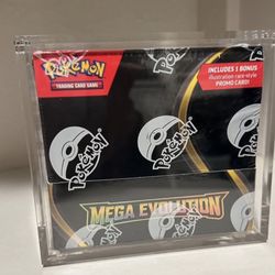 Mega Evolutions Booster Box+box