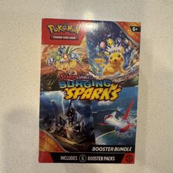 Pokémon Scarlet & Violet Surging Sparks Booster Bundle (Sealed – 6 Packs)