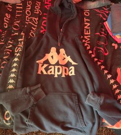 DARK BLUE KAPPA HOODIE