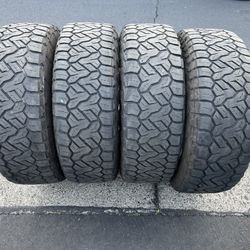 (4) 275/70R18 Nitto Recon Grappler A/T