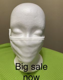 White face mask 50 pieces $35