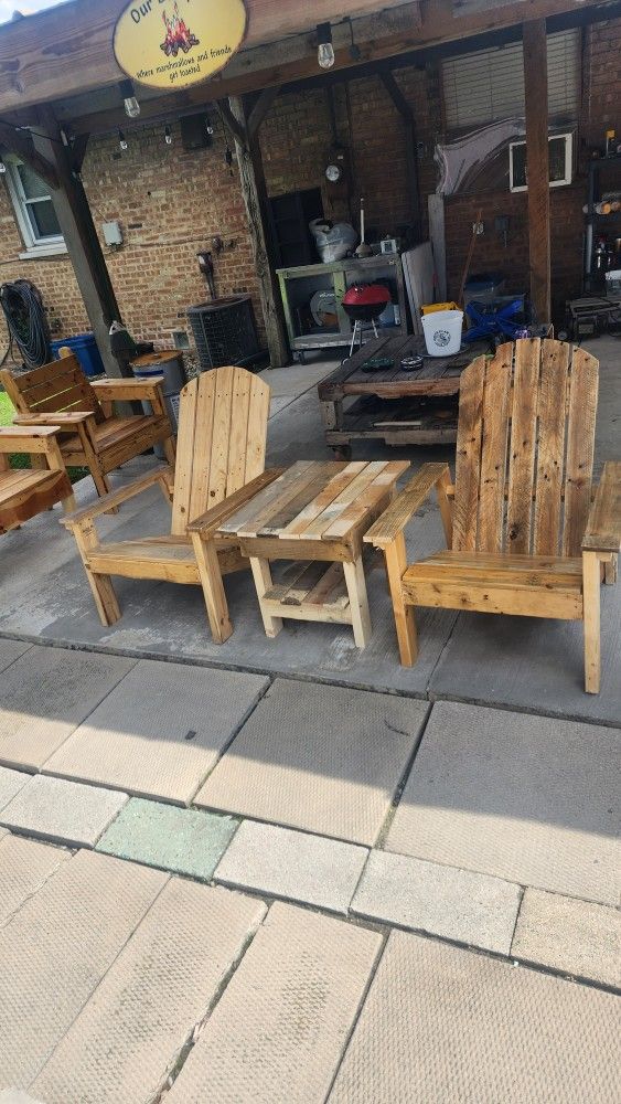Rustic Adirondack Chairs