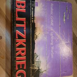 Blitzkrieg Board Game Gently Used