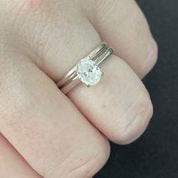 1.01 Carat White Gold Ring