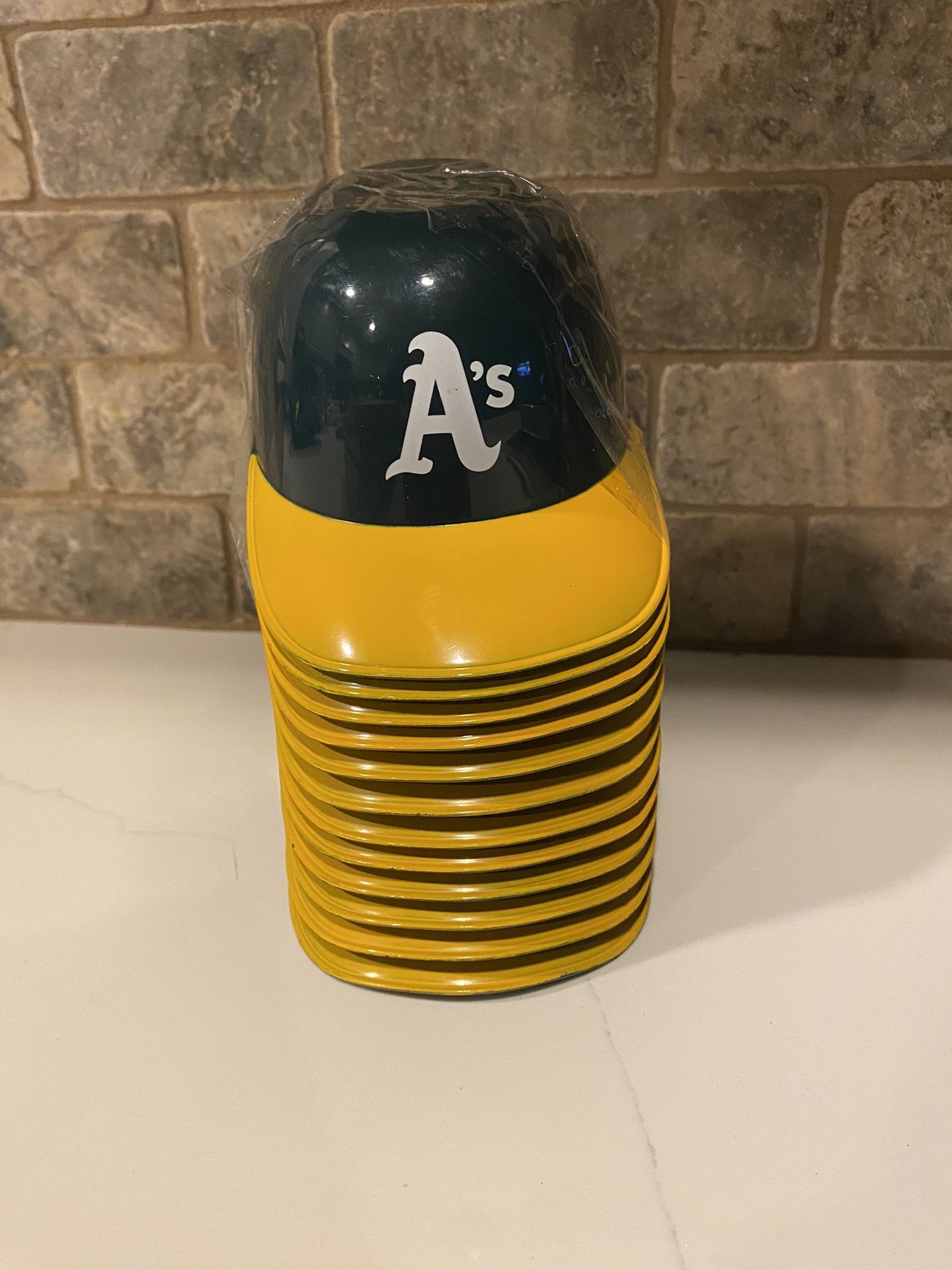 Lot of Oakland A's ICE CREAM SUNDAE HELMET