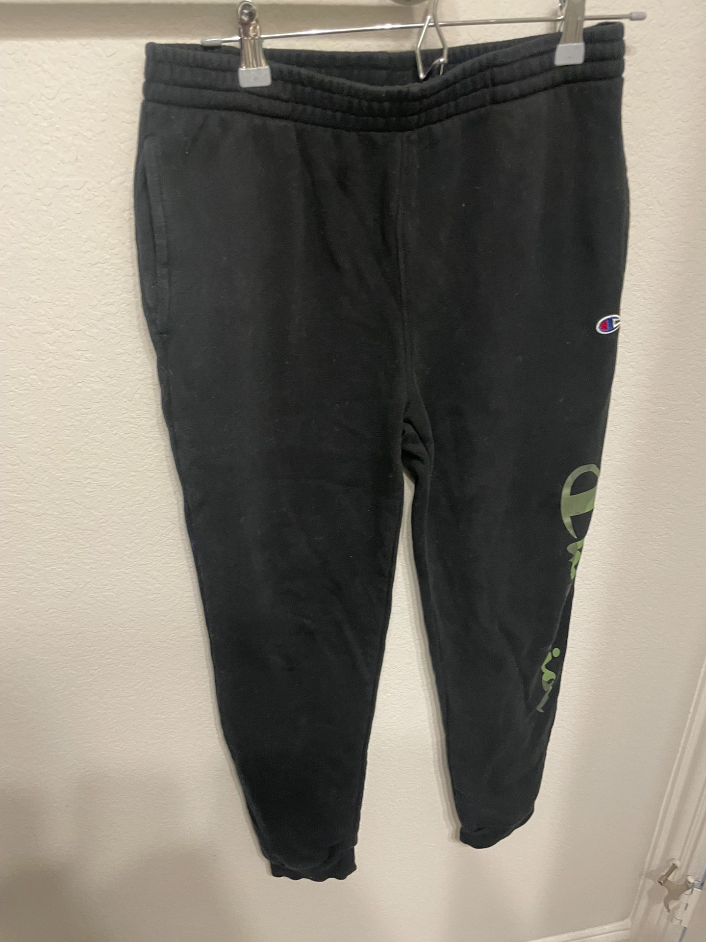 Champion Youth Elastic Camo Logo Jogger Pants Size XL