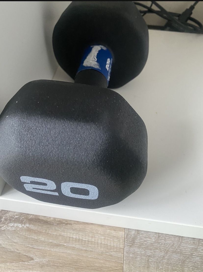 1 20IB dumbbell never used