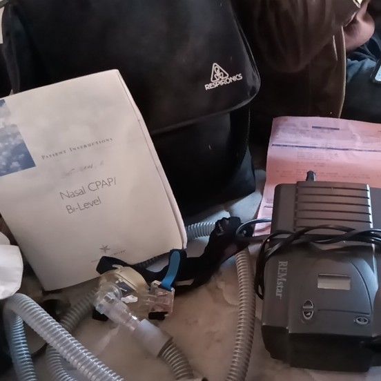 ResMed CPAP Machine with Mask and Hose