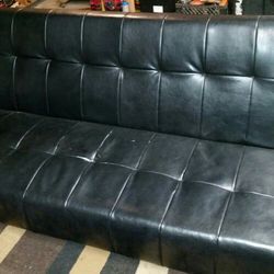 Couch Sofa Recliner Lounge Sleeper Leather 