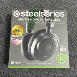Arctis nova 7x SteelSeries wireless Gaming Headphones Headset (Xbox, PC, switch, PlayStation, mobile)