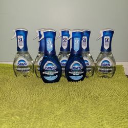 7 Dawn Powerwash Dish Spray 16oz (5 Free&Clear/2 Fresh Clean)