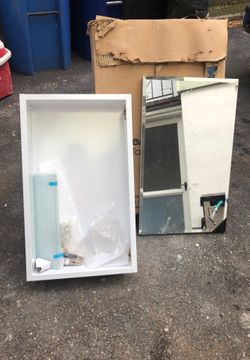 Bathroom Armoire!!! new never used !!!