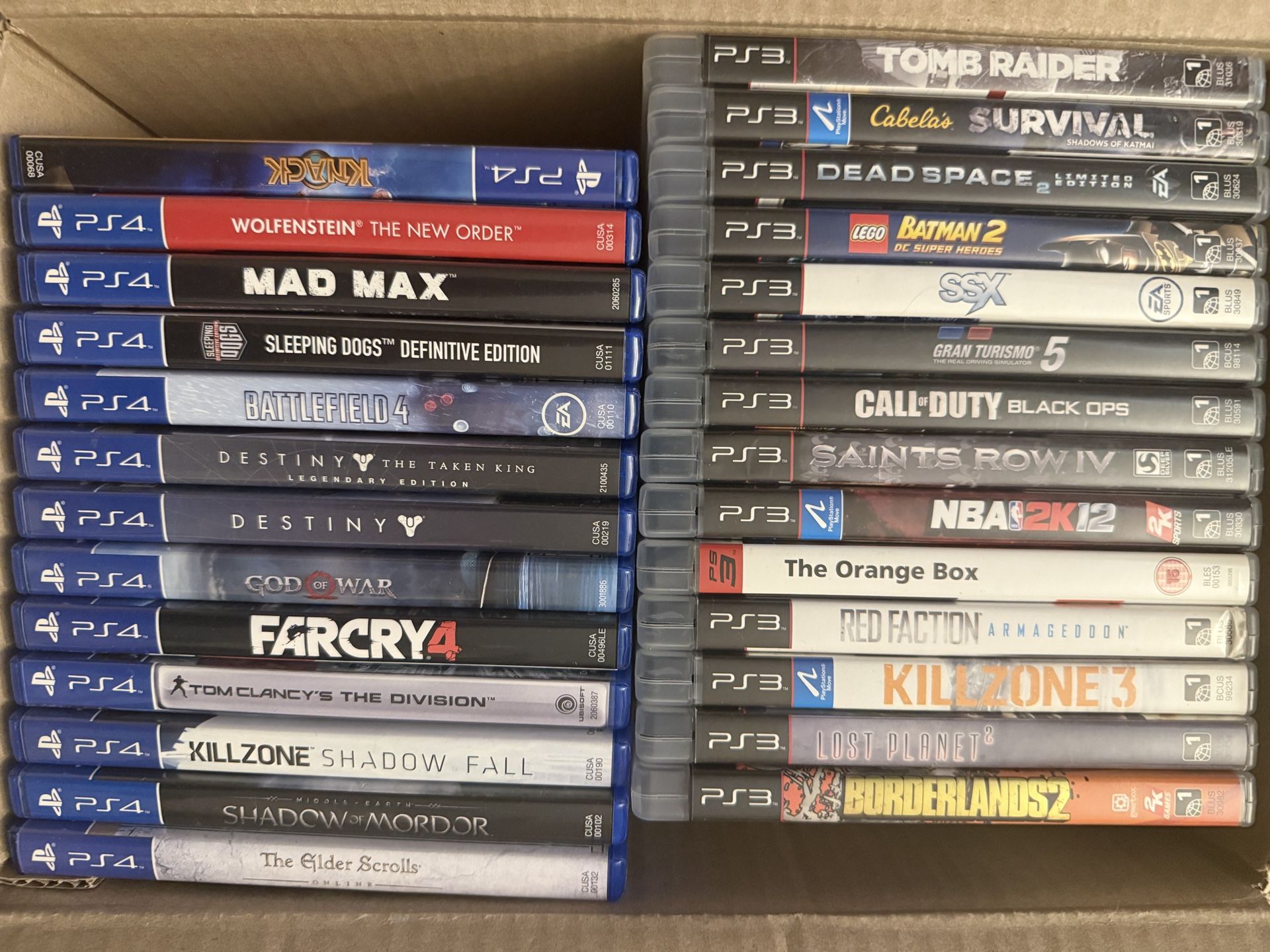 Lot Of Retro Video Games