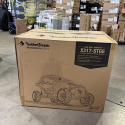 Thursday-Friday sale. Rockford Fosgate stage 6 audio for 17-23 can am Maverick x3 UTV SXS (We Finance)