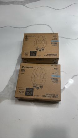 Chandelier Lights 2 Boxes Of 3 Each New