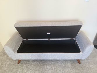 Large storage bench