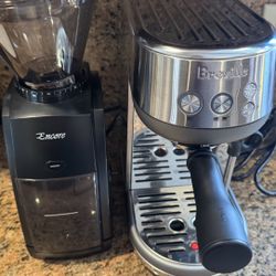 Breville Bambino and Baratza Encore Grinder Bundle Brand New in Box
