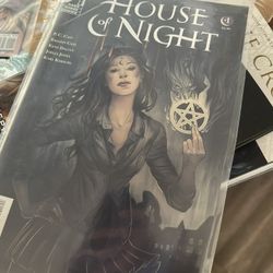 House Of Night Comic Book