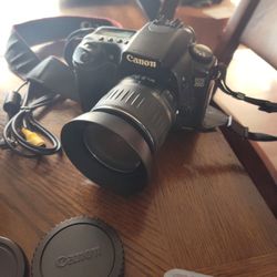 Canon EOS 20D With Two Lenses And Accessories 