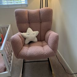 Pink Rocking Chair